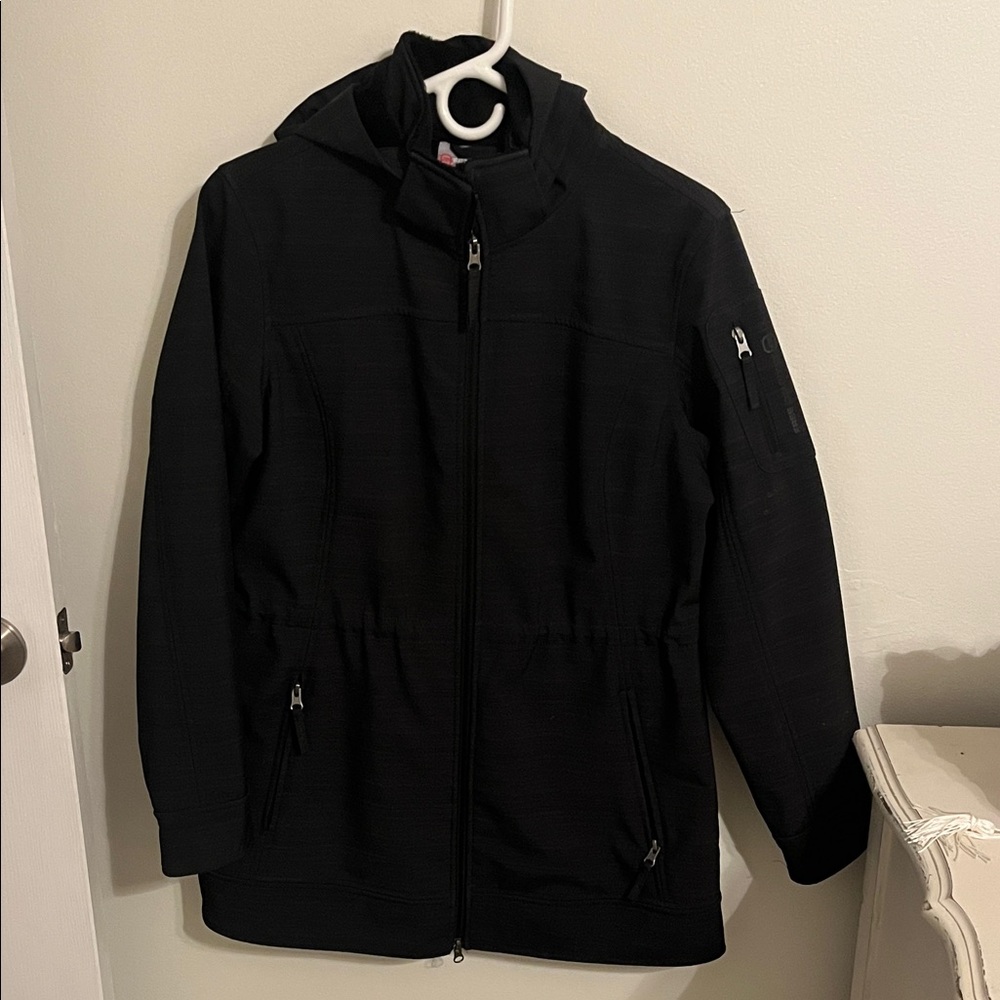 Free Country Black Hooded Jacket